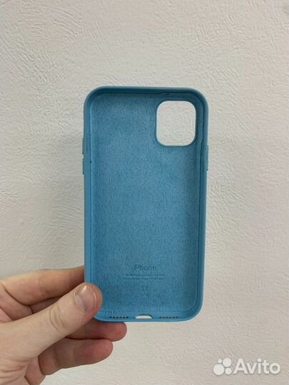 Кожаный чехол iPhone 11