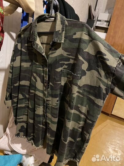 Рубашка хакки, пиджак