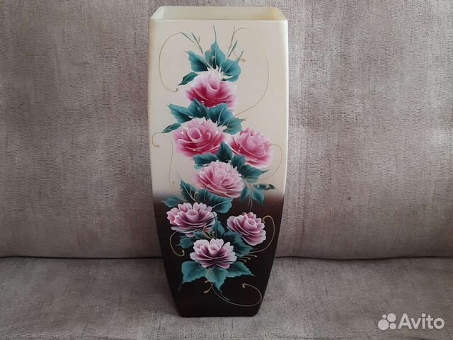 Ваза для цветов стекло