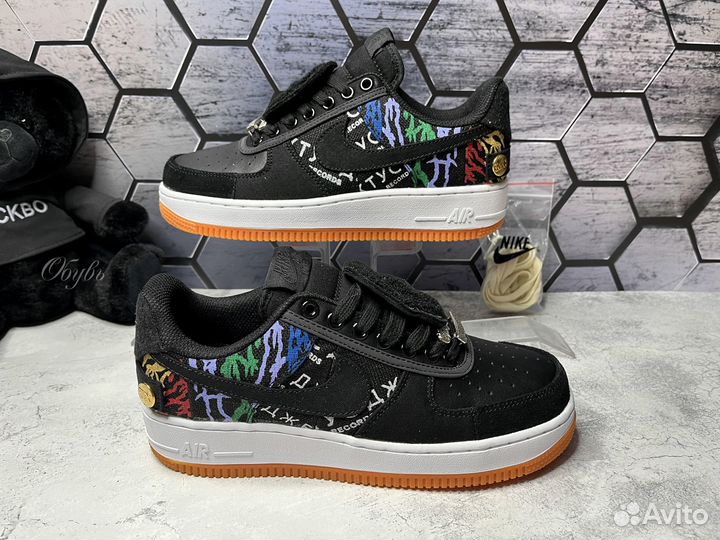 Кроссовки Nike Air Force 1 черные