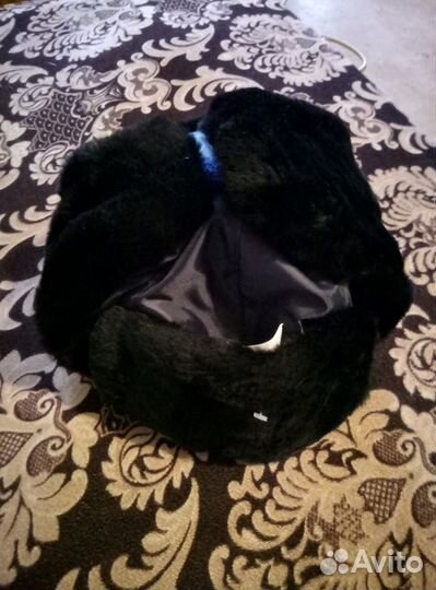 Шапка ушанка мужская