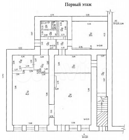 Арендный бизнес с сетевым арендатором 162.4 м²