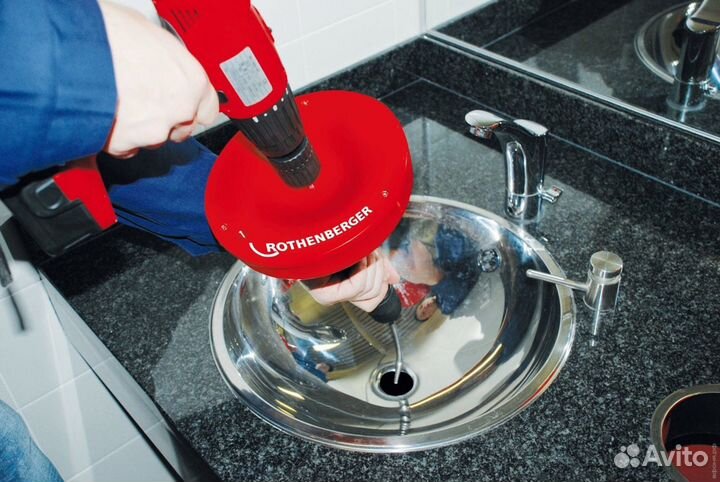 Устранение засоров. Прочистка канализации