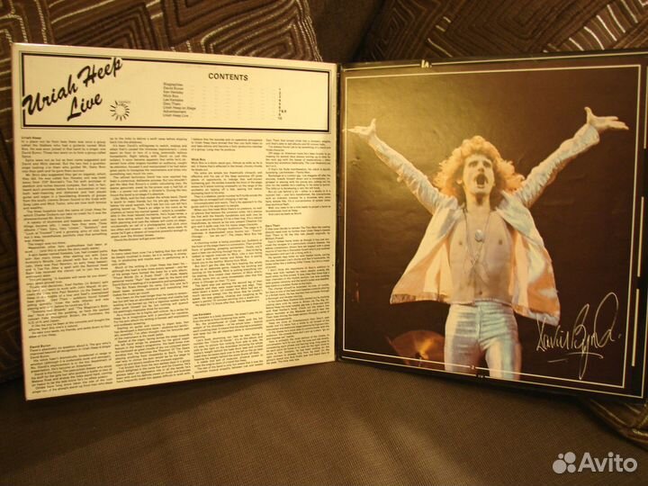 Uriah Heep – Uriah Heep Live - UK 1973