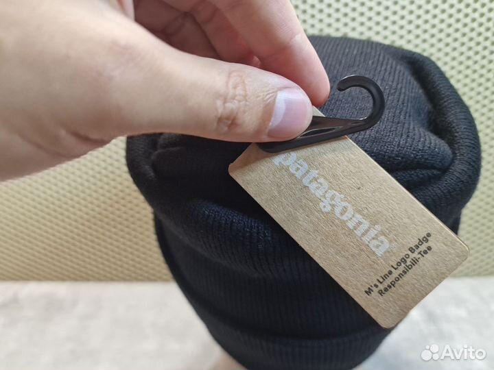 Зимняя шапка Patagonia чёрная