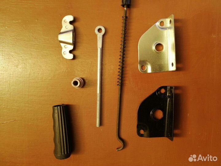 Детали рычага ручного тормоза