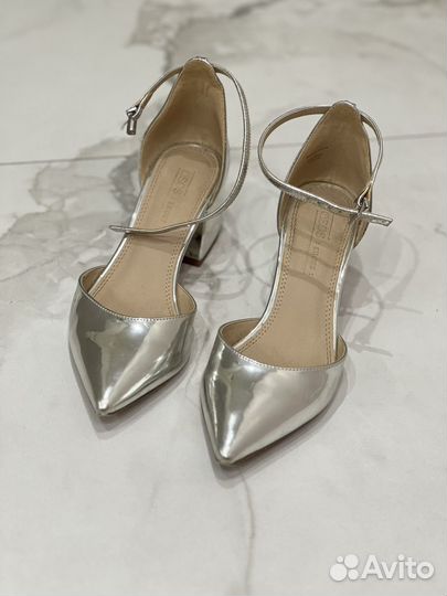 Туфли ASOS металлик