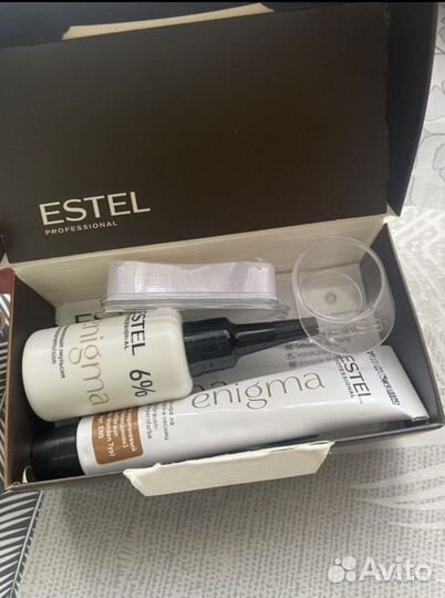 Estel enigma краска для бровей и ресниц