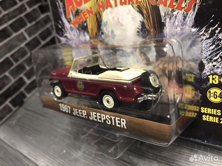 Greenlight 1/64 Jeep Jeepster 1967г. 