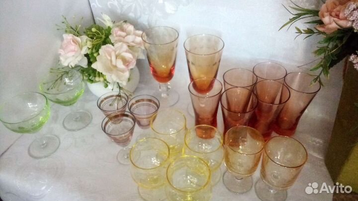 Цветное стекло СССР