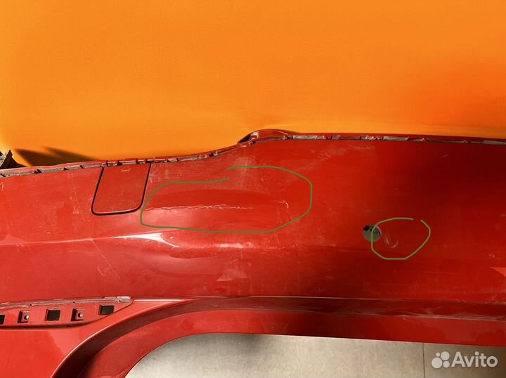 Задний бампер bmw f44 M-pack 2020