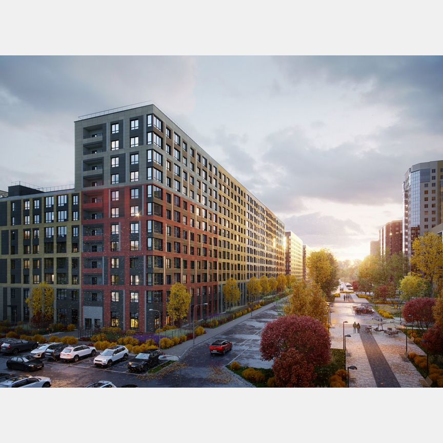 1-к. квартира, 39,1 м², 4/12 эт.