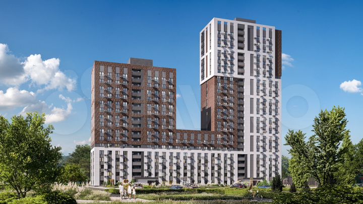 1-к. квартира, 37,1 м², 16/25 эт.