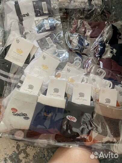 Носки мужские и женские, детские