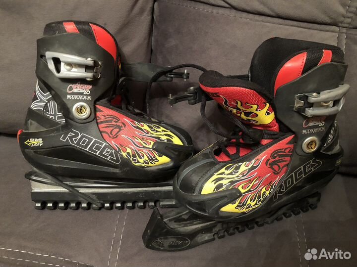 Коньки хоккейные детские