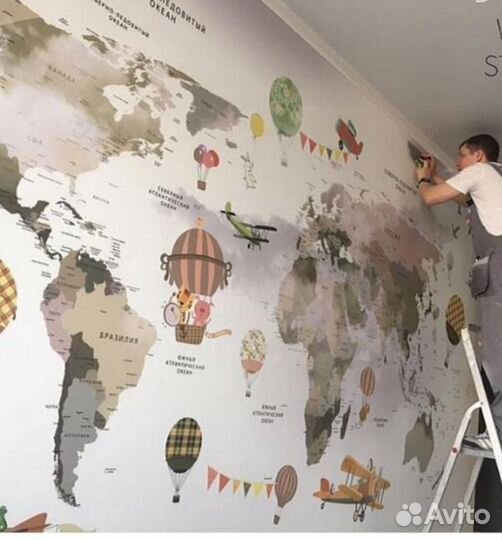 Обои в детскую
