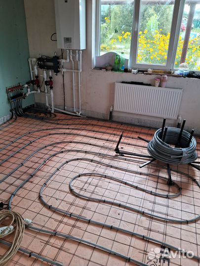 Сантехника и отопления под ключ