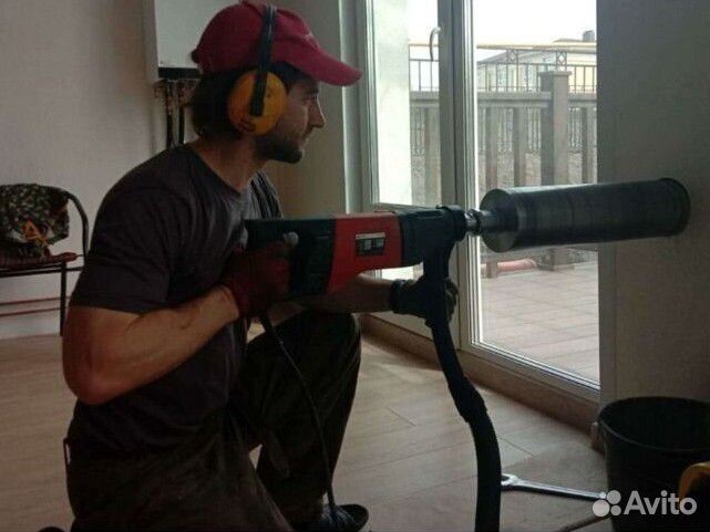 Алмазное Бурение чисто на сухую или со сбором воды