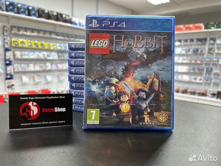 Диск Lego The Hobbit PS4