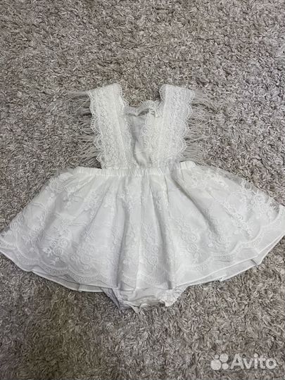 Платье для девочки 86