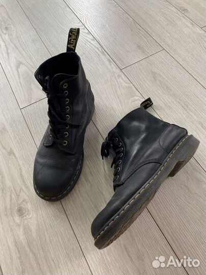 Высокие кожаные ботинки Dr.Martens 43 оригинал