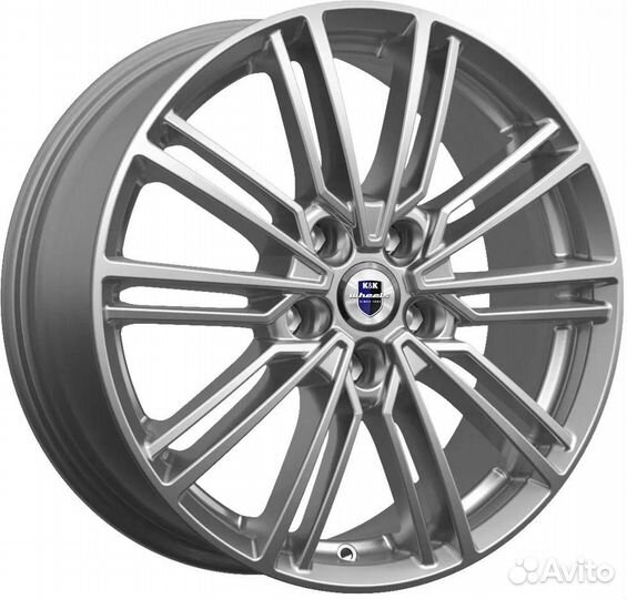 K&K Эрфурт 7x17 5x114.3 ET 45 Dia 66.1 (дарк плати