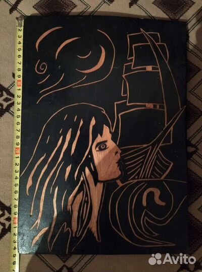 Панно из дерева