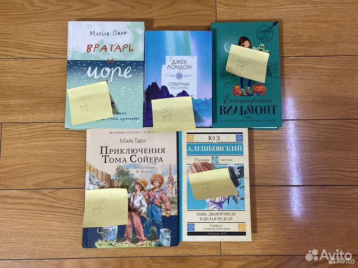 Книги для внеклассного чтения