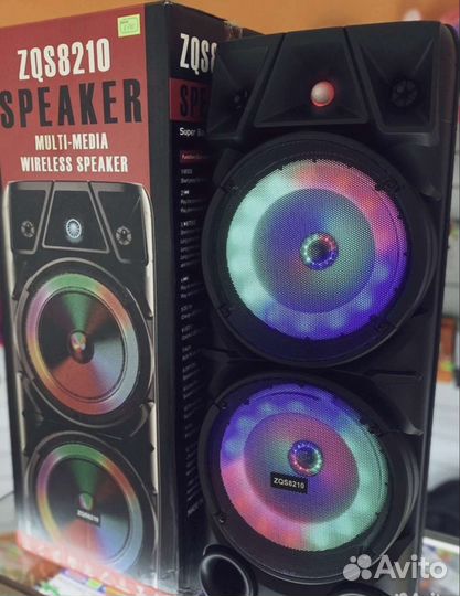 Новая мощная Bluetooth колонка Zqs караоке