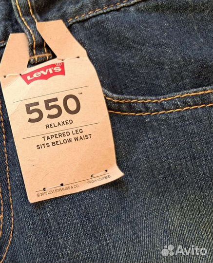 Джинсы Levis 550 оригинал