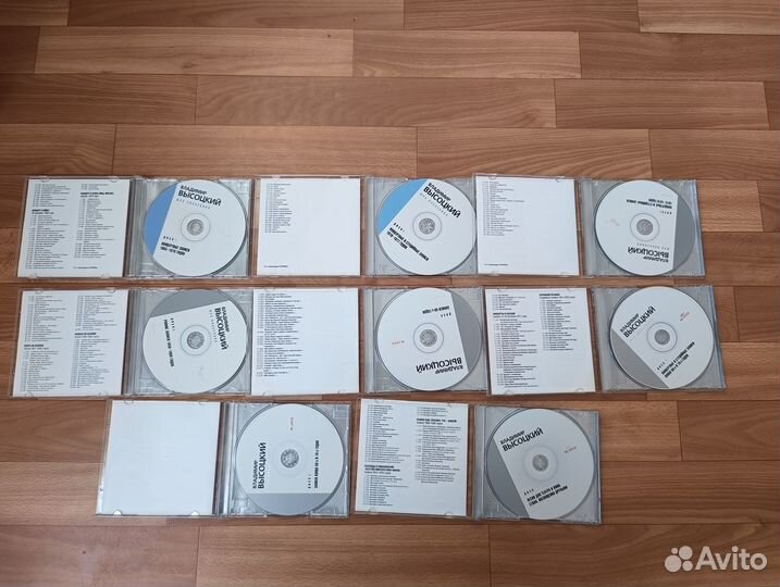Высотский набор дисков CD