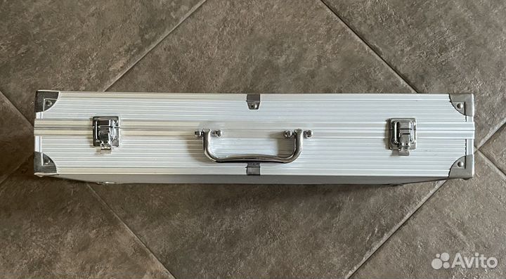 Набор для барбекю в металлическом чемодане кейсе