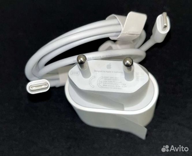 Зарядный блок Apple 20W + кабель (новые)