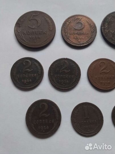 Монеты СССР 1924 года