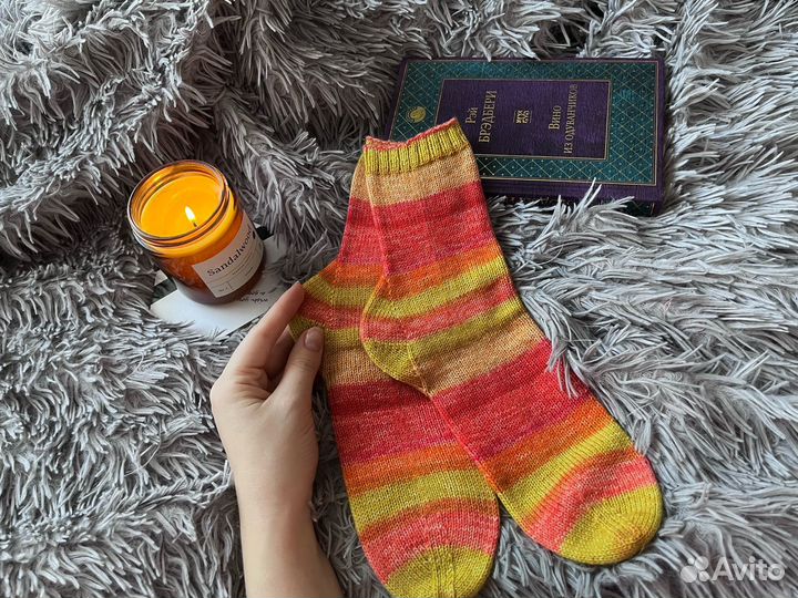 Носки вязаные ручной работы