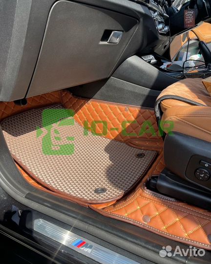 Коврики ковры эва EVA 3D 3д Bmw x3 17-23 года