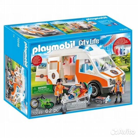 Набор с элементами конструктора Playmobil City Lif