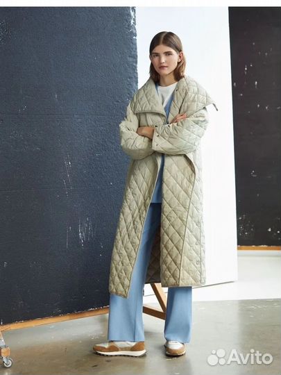 Стеганое пальто халат sela 42-44