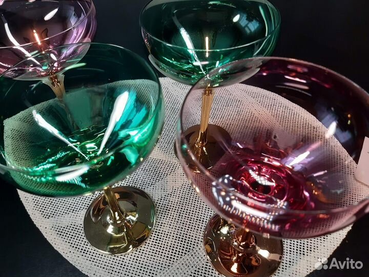 Наборы бокалов-креманок (2 шт.: d-10,5 см; 400 мл)