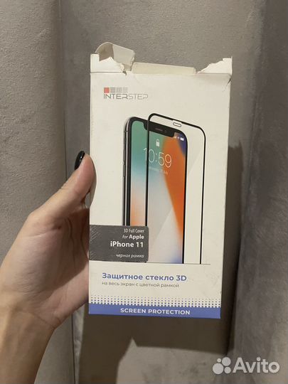 Защитное стекло 3D iPhone 11