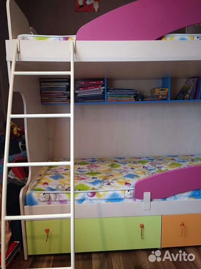 Двухъярусная кровать для детей бу