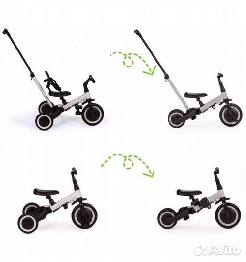 Детский беговел-велосипед 4в1 R-Wings беговел