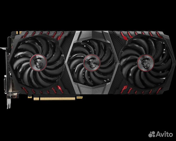 Видеокарта GTX 1080 TI MSI gaming x trio