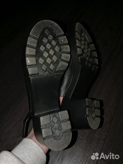 Туфли черные