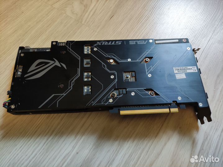 Видеокарта Asus GeForce GTX ROG Strix 1060 OC 6Gb