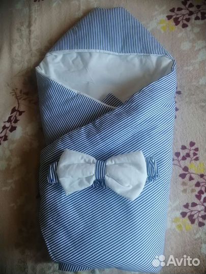 Конверт одеяло на выписку