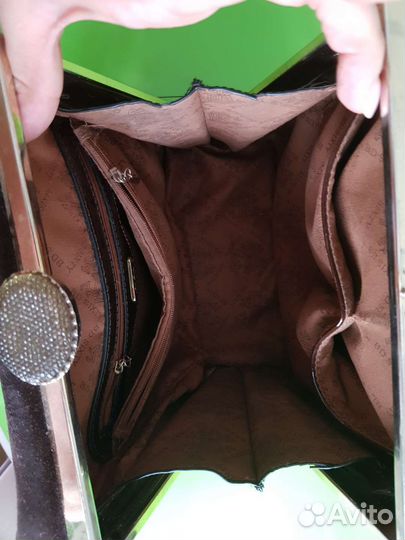 Сумка натуральная замша