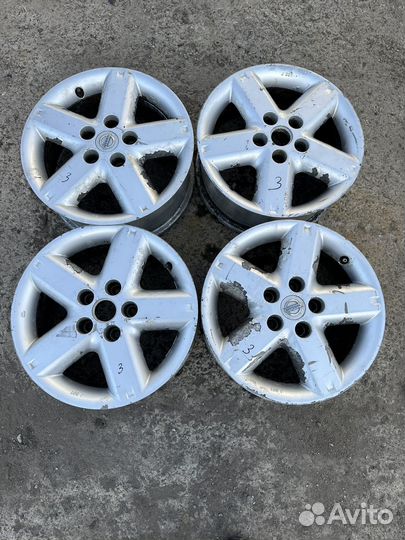 Литые диски nissan x-trail t30 r16