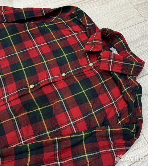 Uniqlo рубашка в клетку оригинал