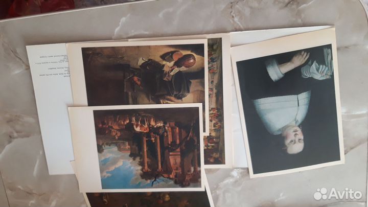 Наборы открыток живопись